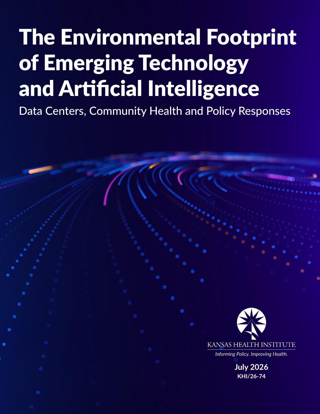 The Environmental Footprint of Emerging Technology and Artificial Intelligence cover