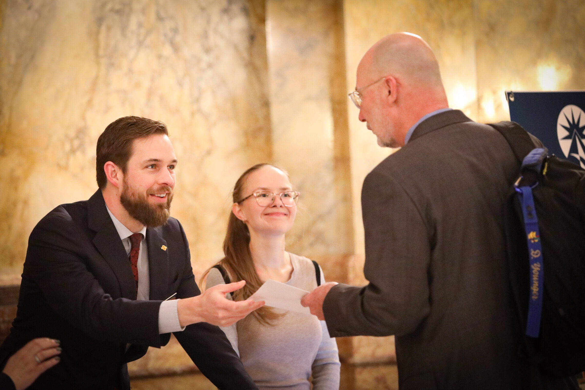 A conversation about County Health Rankings at the Kansas Statehouse